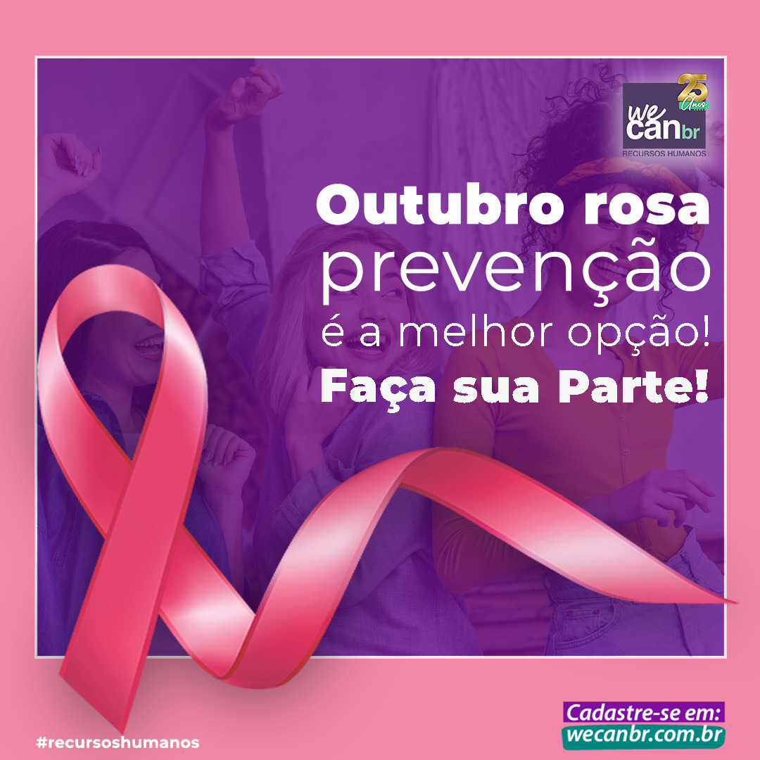 OUTUBRO ROSA!